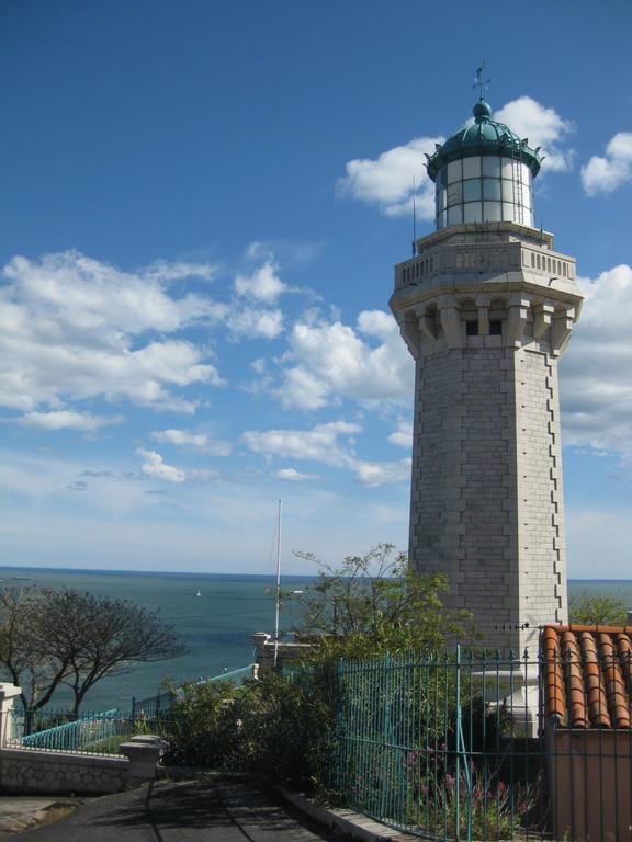 Sète - Fewo mit Meerblick, Schwimmbad Exterior foto